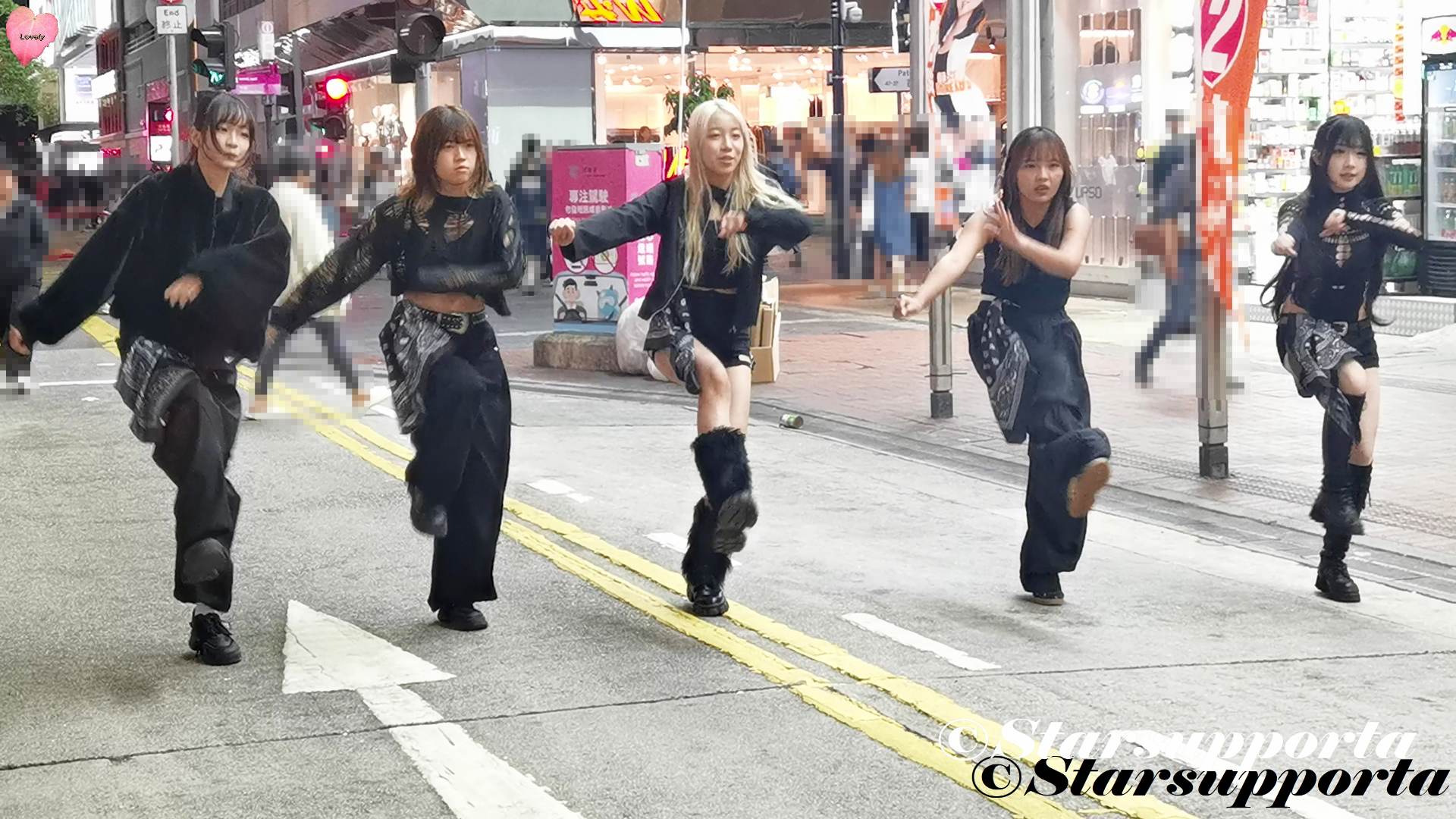 20251125 KPOP dance @ 香港銅鑼灣Casetify對出